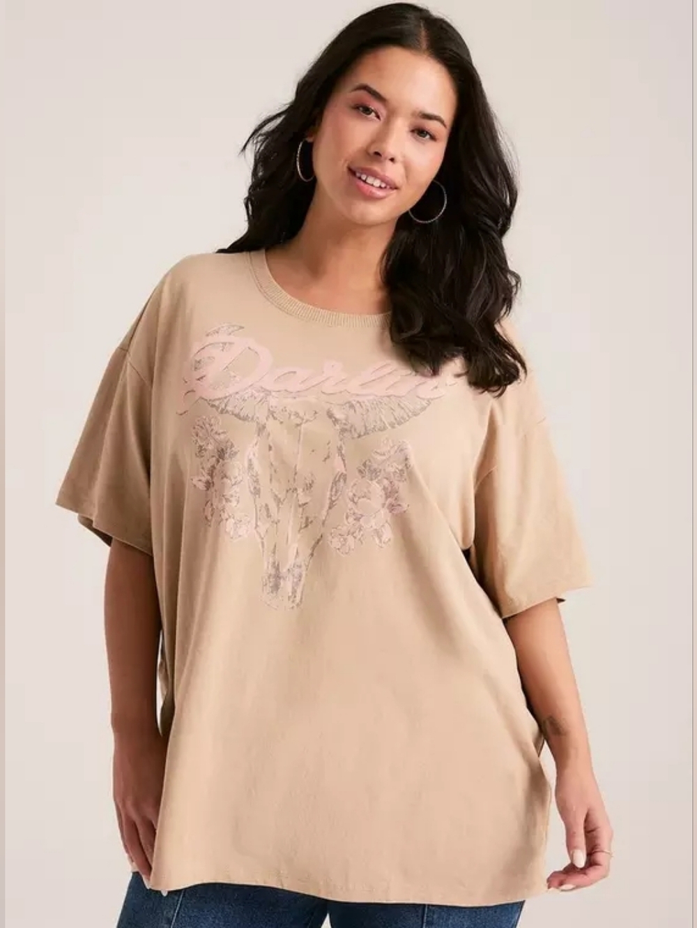 Torrid Festi Oversized Tee Size 1